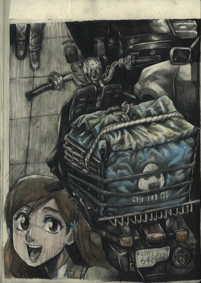 snakebone_'s tweet photo. Daily Bread 2
Graphite and Colored Pencil in Sketchbook https://t.co/255rooW5KI