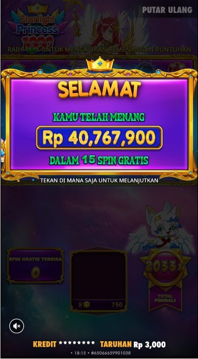 lusi_arv's tweet photo. 🔥 SENSASIONAL! MENANG BESAR! 🔥
💰 Rp40.767.900 berhasil didapatkan dalam 15 SPIN GRATIS!
Sekali putaran, hasilnya bikin melongo! 💥
🎰 Starlight Princess kembali kasih kejutan di KOKOTOTO! 
 #KOKOTOTO

Link ⬇️⬇️
https://t.co/uHcBOSrn0I
https://t.co/uHcBOSrn0I https://t.co/rReaa6sQYo