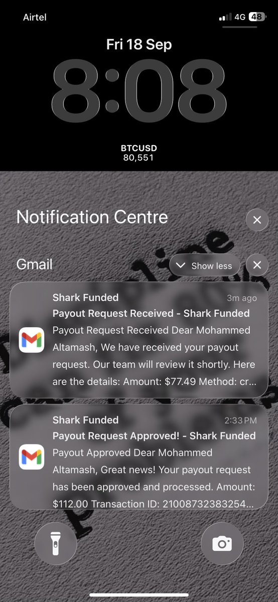 mohdaltmsh8's tweet photo. I received my payout earlier today, and I’m now requesting another payout from same account.
Power of Bolt 🦾🦾
@ibrahimshkh10 @SharkFundedfirm 🙌🏻 https://t.co/z0arDC4iAV
