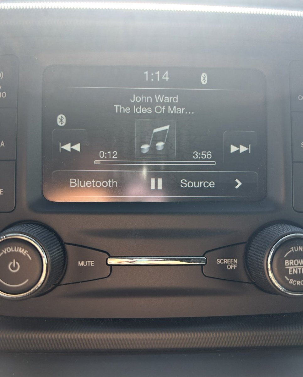 nsu471982's tweet photo. Beautiful day, excellent music… 
Honestly, what more could a girl ask for?
@NotJohnWard #TheIdesOfMarch
#WorldChampions https://t.co/xkn2bg6wCv