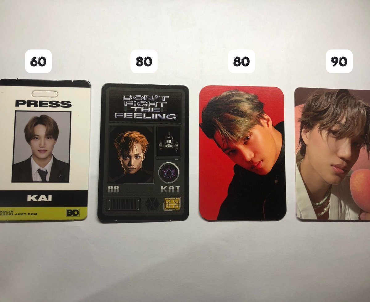 HnuKal84477's tweet photo. 🐻 ปล่อยการ์ดคุณจงอิน / ไค EXO ✨
สภาพกริบ เก็บอย่างดี ซองไม่เคยห่างกาย!

• ราคาสามารถพูดคุยกันได้ค่ะ
• สามารถขอดูรายละเอียดเพิ่มเติม / คลิปส่องไฟได้ทาง DM
• มีของแถมให้

🚚 ค่าส่ง ลทบ 30 บาท / EMS 50 บาท (แพ็คหนาแน่น)

📩 สนใจทัก DM ได้เลยน้า
#ตลาดนัดEXO #การ์ดไอดอล #KAI https://t.co/XhX8yvTEvs