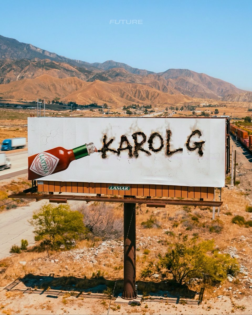 brooklynthkxpb's tweet photo. The most iconic Coachella billboards. Brands and creators generate over $700M in earned media value during Coachella weekend alone. This isn’t just visibility—it’s cultural dominance. Which billboard captured your attention this year? https://t.co/stBMghZXuP