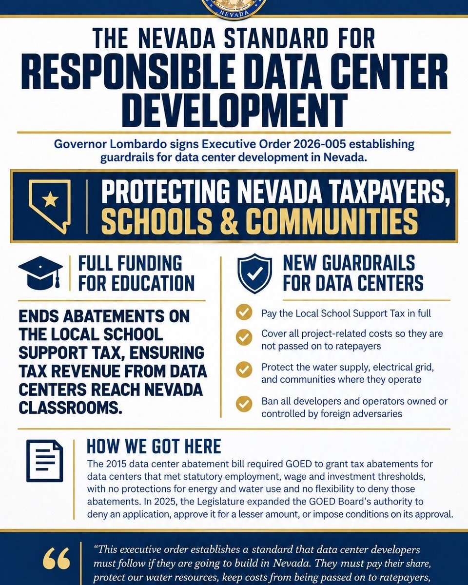 NVGOPAssembly's tweet photo. Thank you Governor Lombardo for putting Nevadans first! https://t.co/JMIWqaJDi3