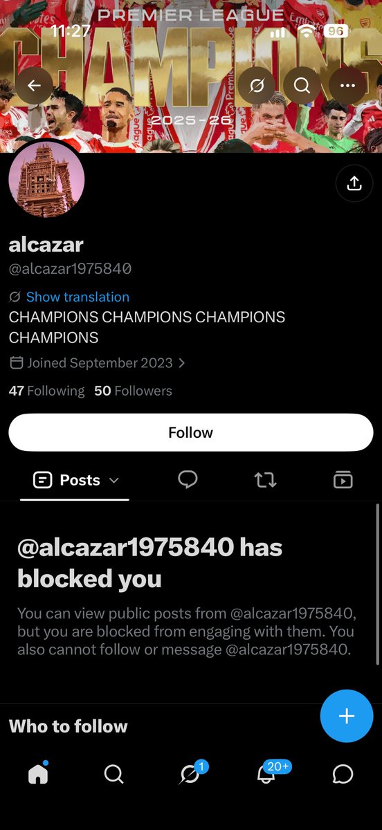 JSheaLFC's tweet photo. @Armzinnho Bro blocked me before I can even respond to him, classic Gooner behavior https://t.co/kIhIXJnT5p