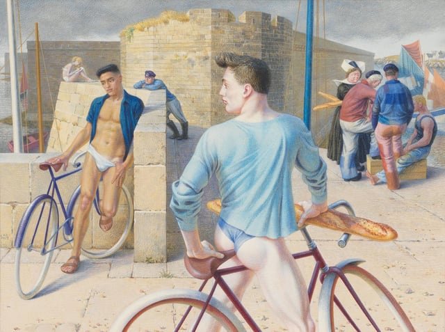 rsen2ei2's tweet photo. Banned Paul Cadmus: Chronicler of Male Sexuality and the Artist We Missed. https://t.co/FeKS4qCsr9