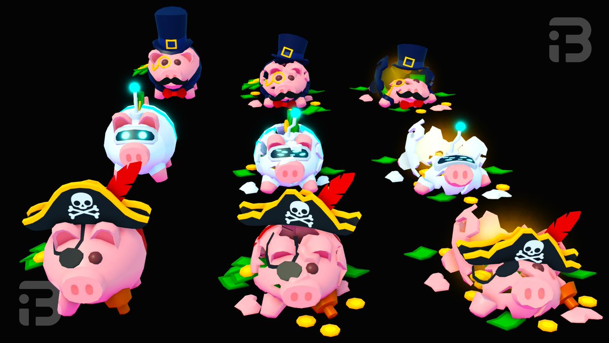 BelinoDev's tweet photo. 🐷 Piggy Bank Models!! (2/2) 🐷

💖 + ♻️ Highly appreciated!!

More Info: https://t.co/HOzwvJA6y3

#ROBLOX | #RobloxDev | #gamedev