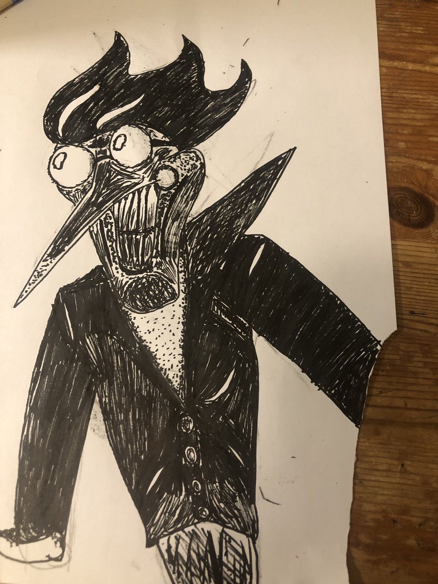 Alexanderdhbi's tweet photo. Here’s my Spamton fanart that I overshadowed https://t.co/KJ2d6b76mc