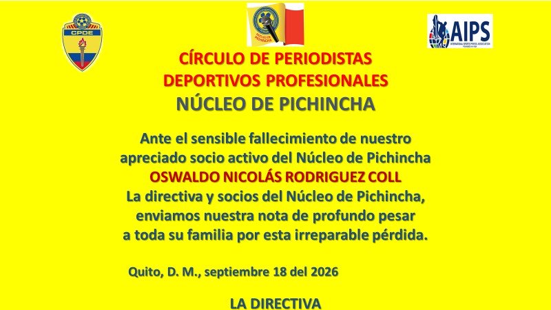 cdepdnp's tweet photo. NOTA DE PESAR: https://t.co/4J8cwuZNXQ
