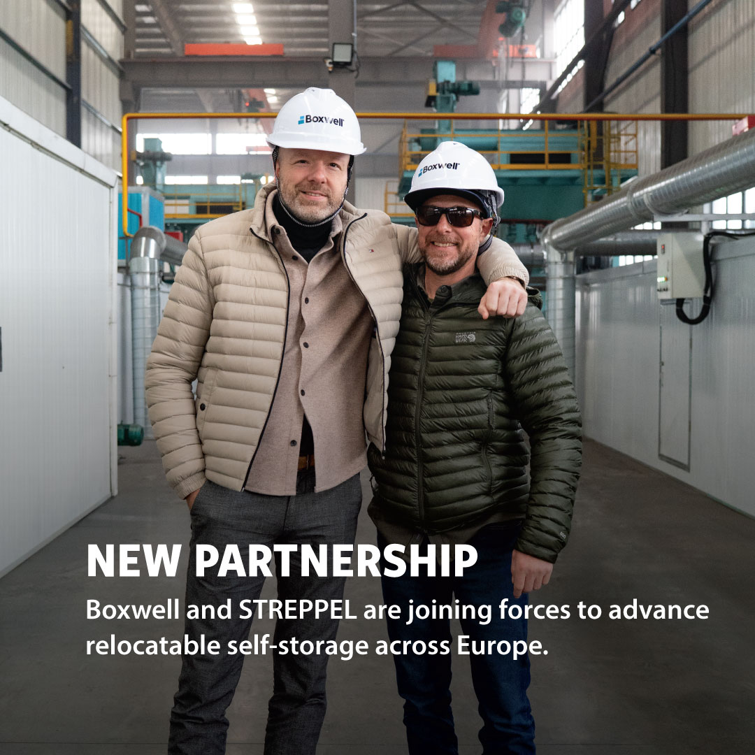BoxwellStorage's tweet photo. Boxwell and Streppel are joining forces to advance relocatable self-storage across Europe.

Read full press release: https://t.co/OorKT4m0ba
.
.
#SelfStorageEurope #EuropeanSelfStorage #FEDESSA2026 #RelocatableStorage #SelfStorageIndustry #selfstockage #trasteros #container https://t.co/bugMvtYkSJ
