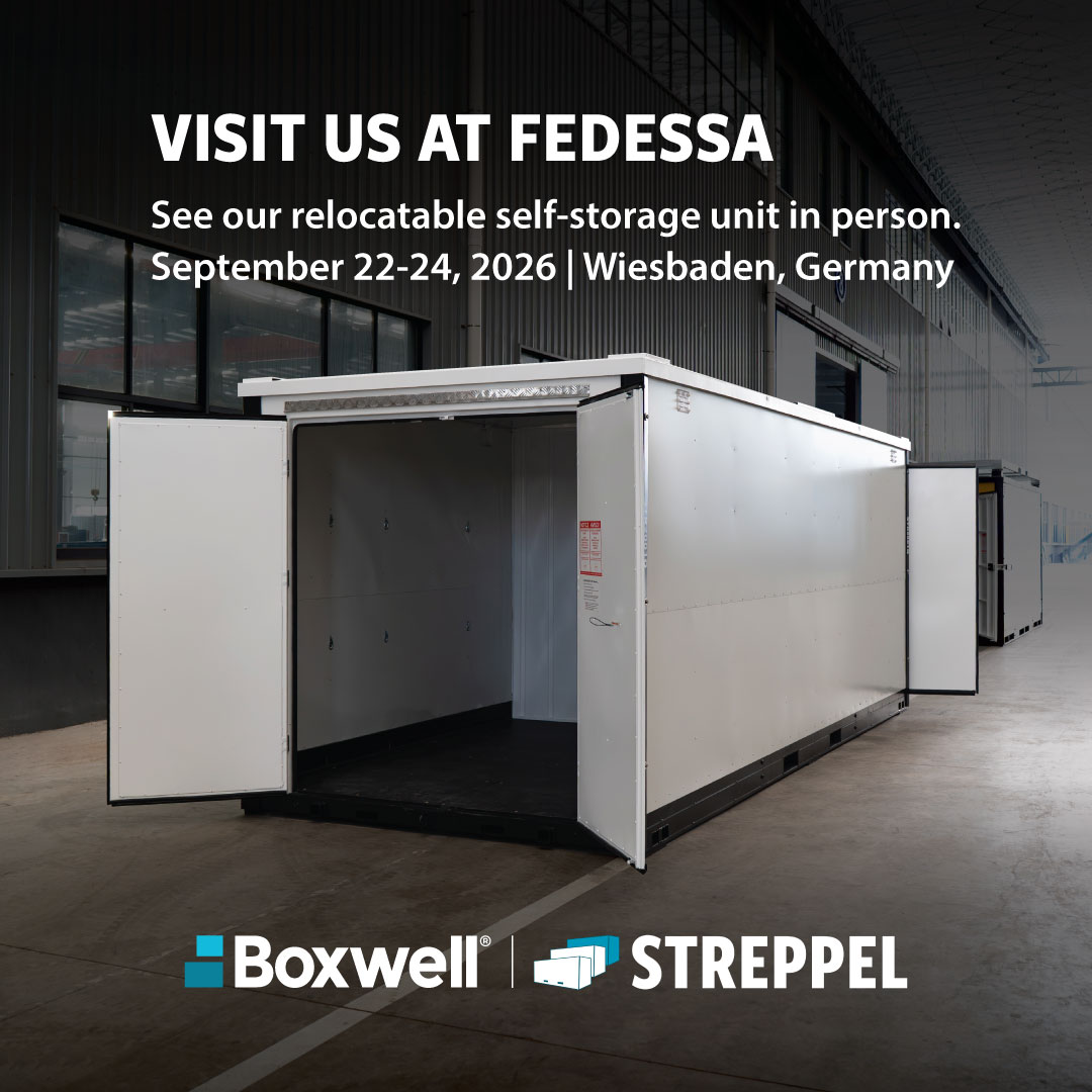BoxwellStorage's tweet photo. Boxwell and Streppel are joining forces to advance relocatable self-storage across Europe.

Read full press release: https://t.co/OorKT4m0ba
.
.
#SelfStorageEurope #EuropeanSelfStorage #FEDESSA2026 #RelocatableStorage #SelfStorageIndustry #selfstockage #trasteros #container https://t.co/bugMvtYkSJ