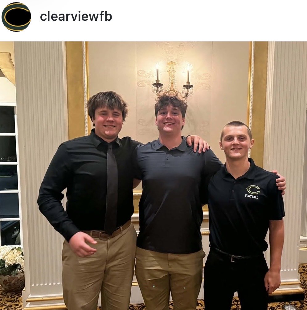 landis_luke99's tweet photo. It was great representing @ClearviewFB on Monday night at the @TDClubofSJ for their Captains Night banquet. Congrats to the other Captains that were honored.🟢🟡🏈⏱️ @Mtrible
#findawaytowin #VictoryHill #ViewFB #theFRONTier #WJFL
@viewathletics @ClearviewFB @wilson2882 @AmarCoach @RimbackSports @kminnicksports @McGurkSports @RiverviewSN @PrepRedzoneNJ @RivalsHS @247recruiting @CoachLanceo @COACHVLRN @CoryLRN @CoachSaville @LANCEOSRN @LRN400 #LRNEAST #LRN400 #LRNRECRUIT #LRNELITE #STUDENTATHLETE #CLASSOF2029 #HSPREPS #GrowthMindset