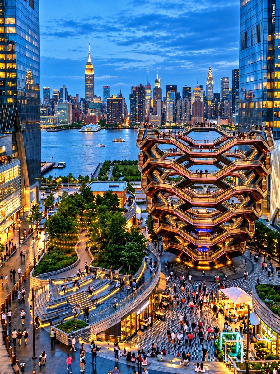 NYC_thread's tweet photo. New York City Comes Alive at Hudson Yards 🌆✨🇺🇸
.

#NYCThread #NewYorkCity #HudsonYards #NYCLife #ExploreNYC https://t.co/gqgMimv6G5
