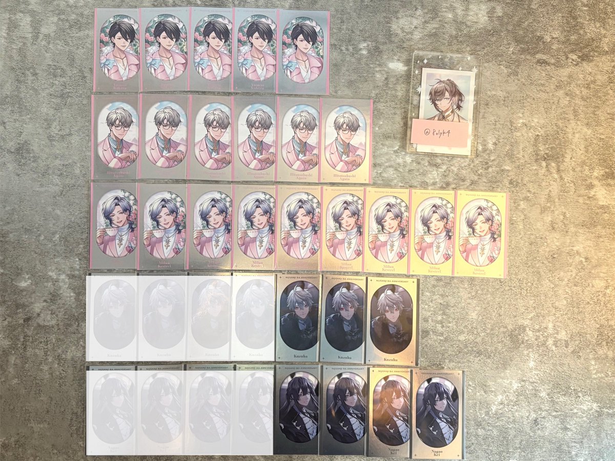 8olyk4's tweet photo. 【交換・買取】にじさんじ 8th メタルカード にじストア 6周年

求:IDの方

譲:画像1,2

郵送でのお取引となります。
検索からもお気軽にお声掛けください。
1枚〜◎ https://t.co/TNVkTuWcrD