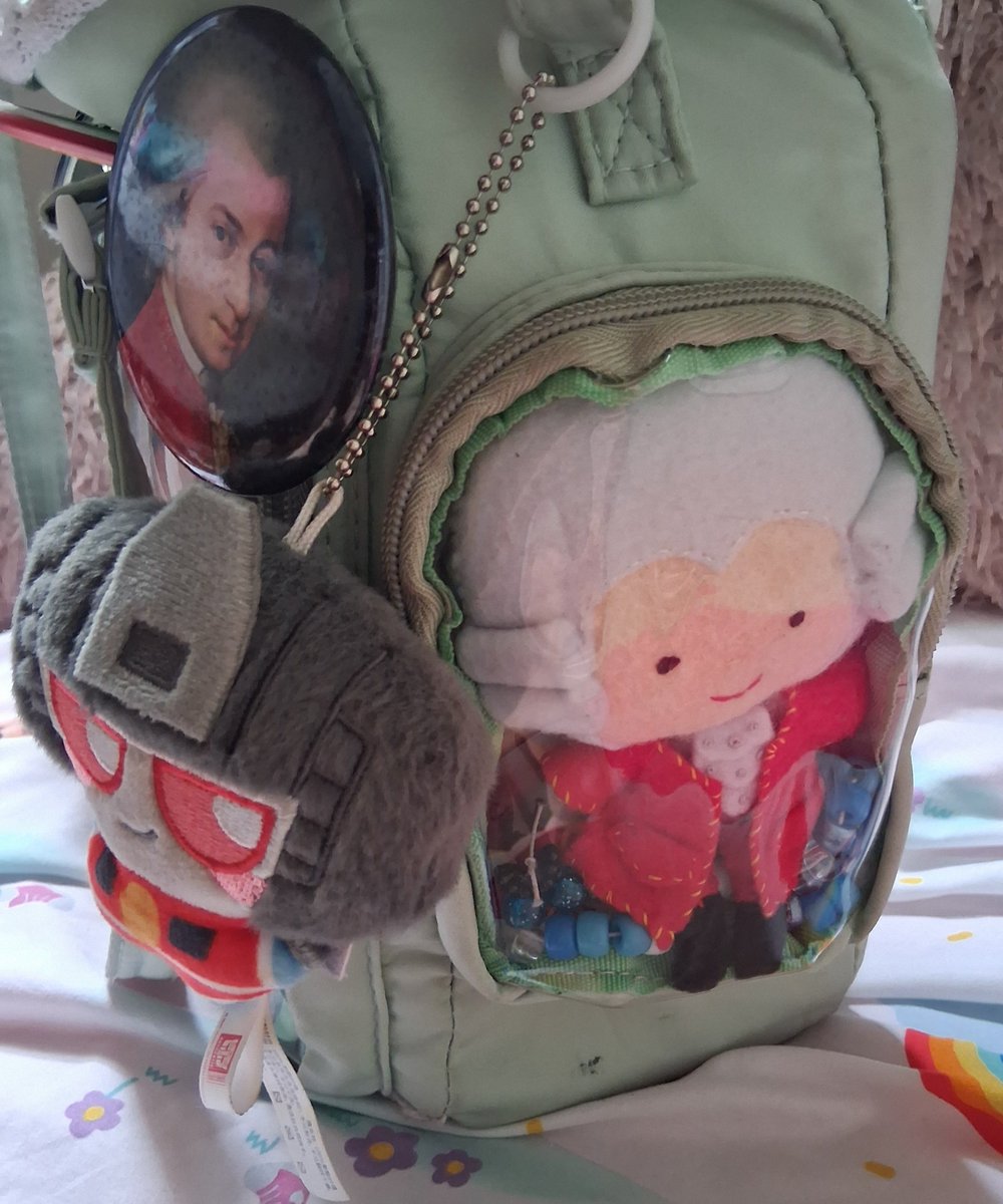 Polybugyaoii's tweet photo. My Mozart and Napoleon ita bag https://t.co/vnbsqsirFH
