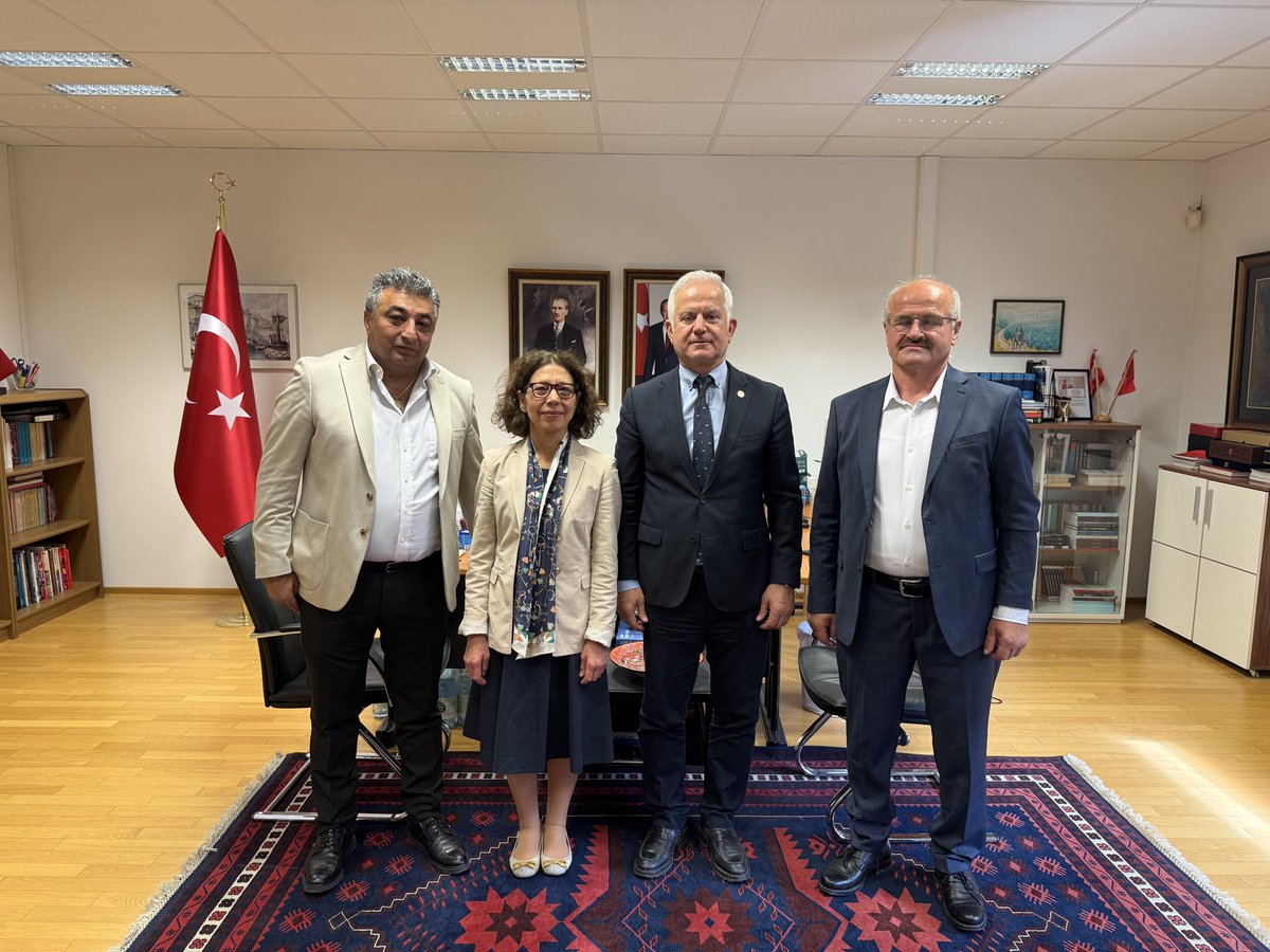 TC_BregenzBK's tweet photo. Yeni Parti Çanakkale Milletvekili Sayın İsmet Güneşhan Vorarlberg Eyaleti ziyaretleri kapsamında Başkonsolosluğumuzu ziyaret etmişlerdir. Nazik ziyaretleri için teşekkürlerimizi sunuyoruz. https://t.co/lWp0sSk3Lt