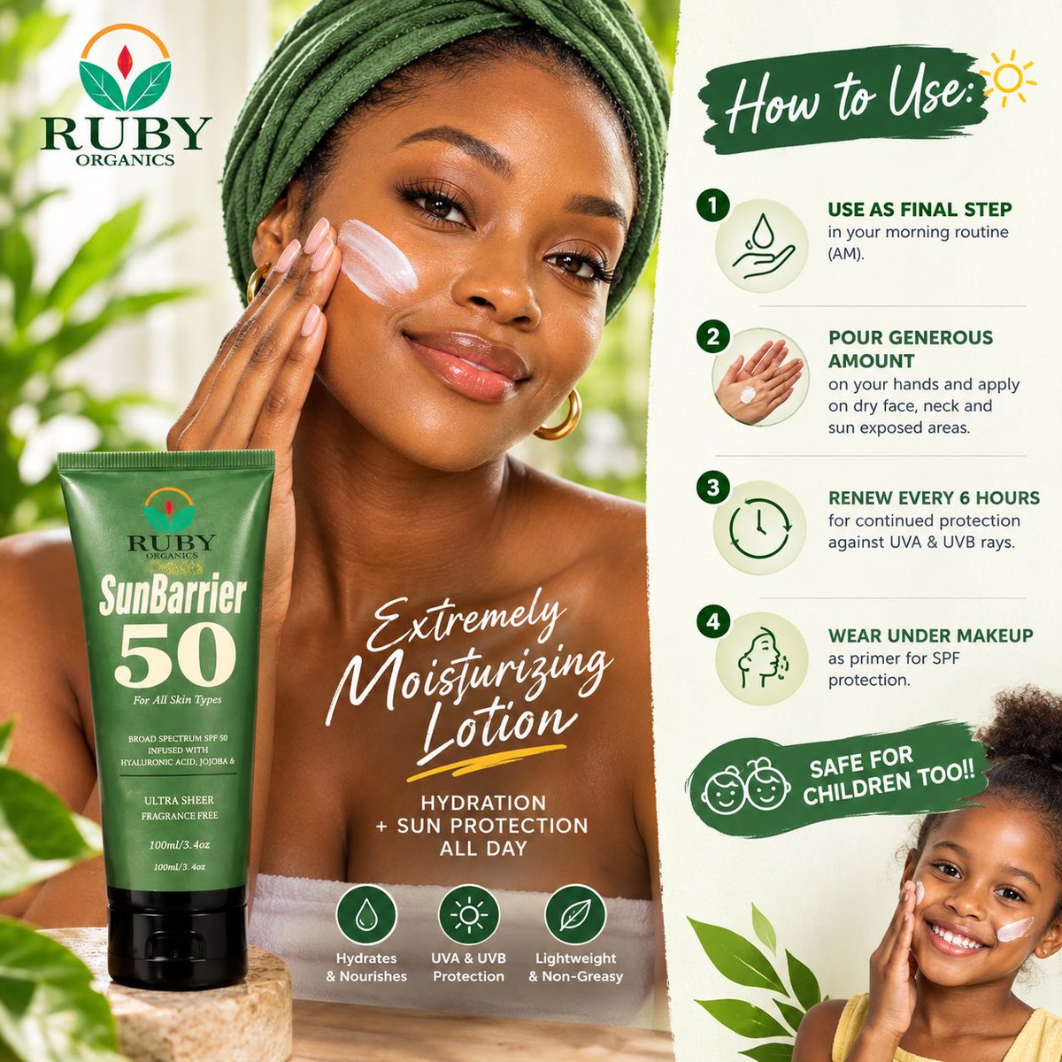 limited_ruby's tweet photo. Protect. Moisturize. Glow.

Give your skin the ultimate daily care with Ruby Organics Sun Barrier.
Order Now
KES 3,700
📞+254 719 836 151

#RubyOrganics #SubBarrier #Sunscreen #MoisturizingSunscreen #SunProtection https://t.co/9dpCNqijAX