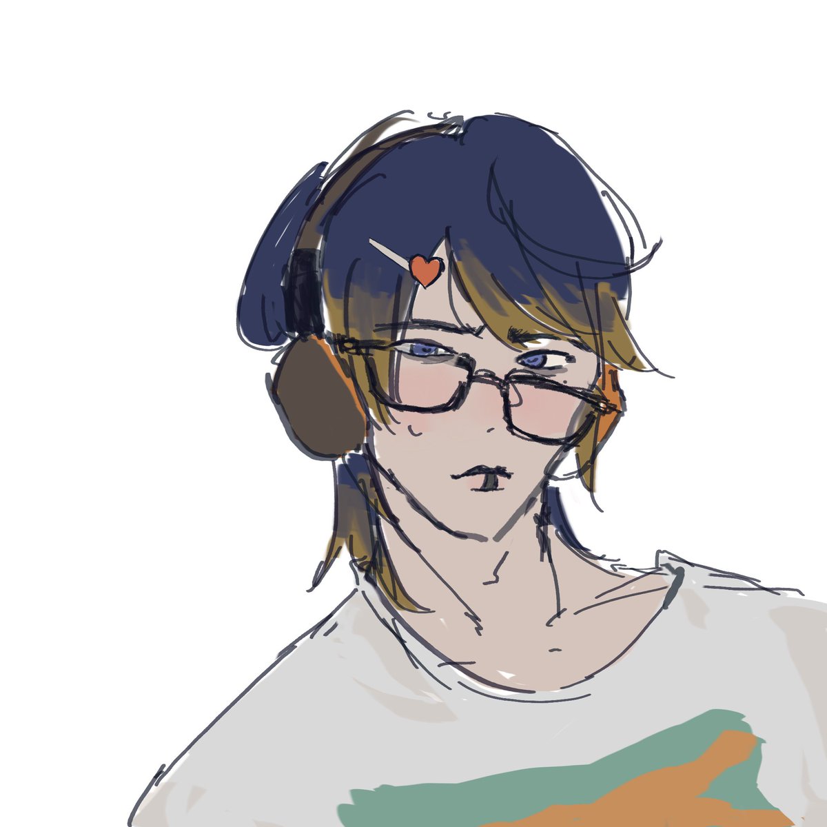 heirii12's tweet photo. how’s the all-nighter phel? don’t break the glasses dude
#HEARTSTEEL‌ #Aphelios https://t.co/2i2YfnFmi8