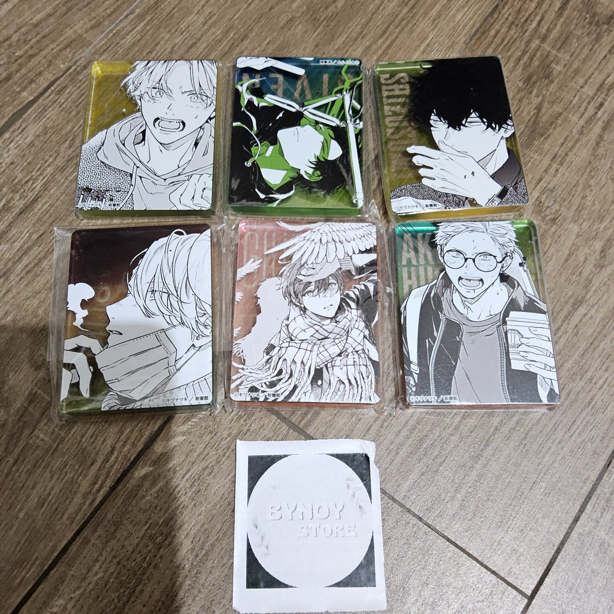 bynoystore's tweet photo. Wts Given Exhibition Acrylic Block
- Take all 250k

#warunggiven 
T. Uenoyama Haruki Mafuyu Aki Shizushumii Hiiragi https://t.co/sY4SCZ6q8a