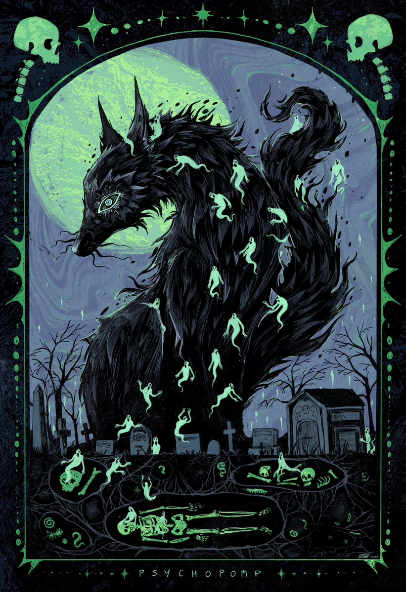 egallagher_art's tweet photo. psychopomp https://t.co/WtrTLqJcJH