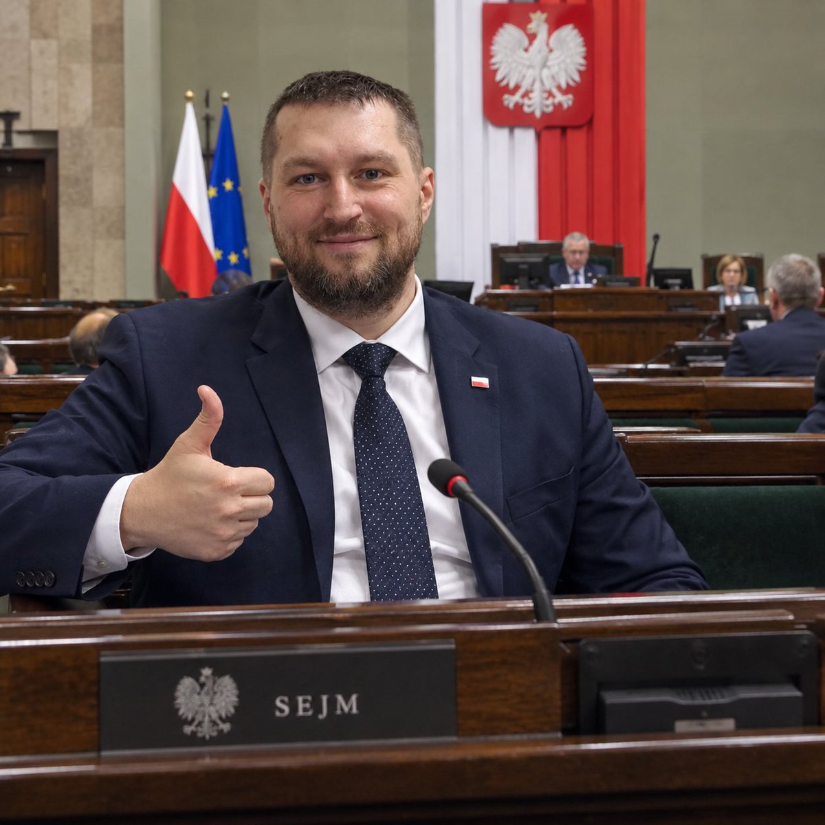 jebac2np's tweet photo. Radny Płocka Kamil Kovalenko oficjalnie zawitał do Polskiego Sejmu! 🤯 Życzymy powodzenia! 💪

#KamilKovalenko #mamm0n #StopUkrainizacji https://t.co/6sEuRQLRGz