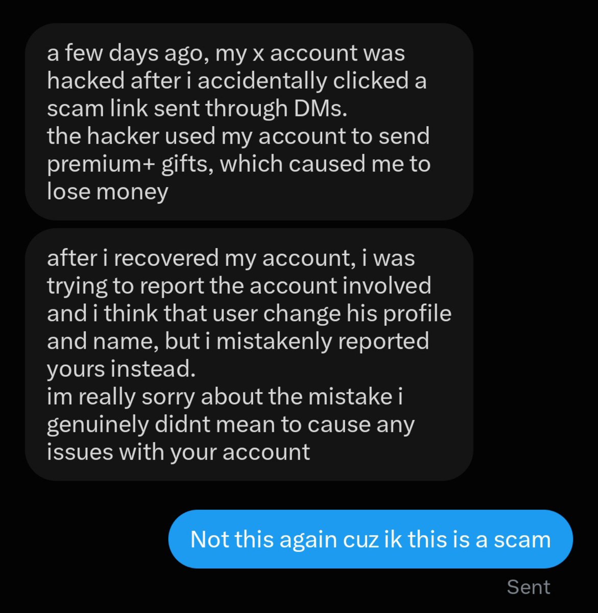 eliavafan's tweet photo. Lo and behold, now I got the messages too, what is going on like literally??? https://t.co/9ZYqcVyQbv