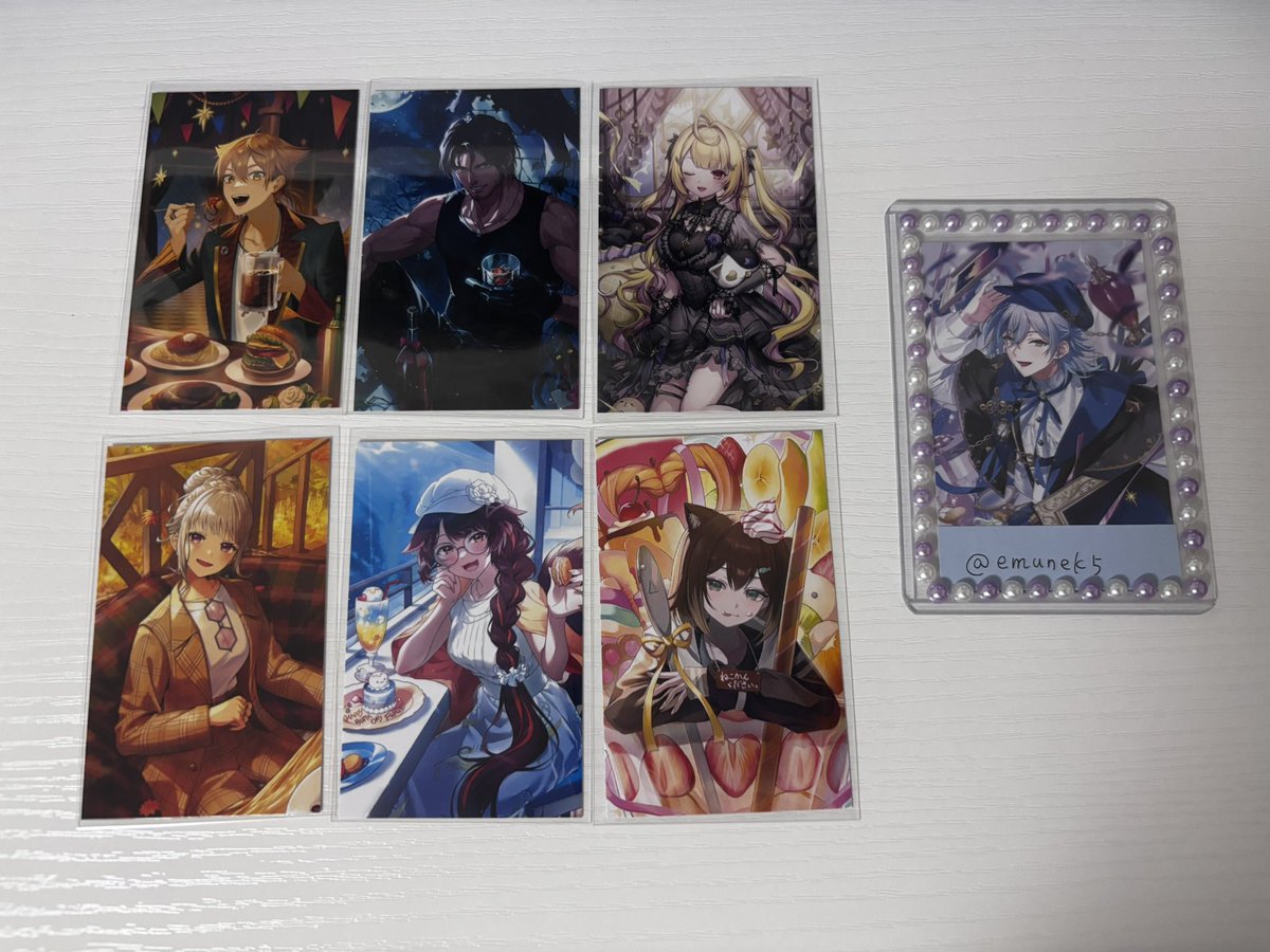 emunek5's tweet photo. 【交換】にじさんじ ノスタルジアコレクション 2025 2026 ランダムコレクションカード コレカ

譲￤画像1〜3枚目
求￤画像4(💕優先)
 
✧郵送のみ、纏めての方優先
✧画像1枚目は💕との交換のみ
✧お声がけ重なる場合はお返事にお時間頂きます

検索よりお気軽にお声がけください。 https://t.co/nvPFMXDwpS
