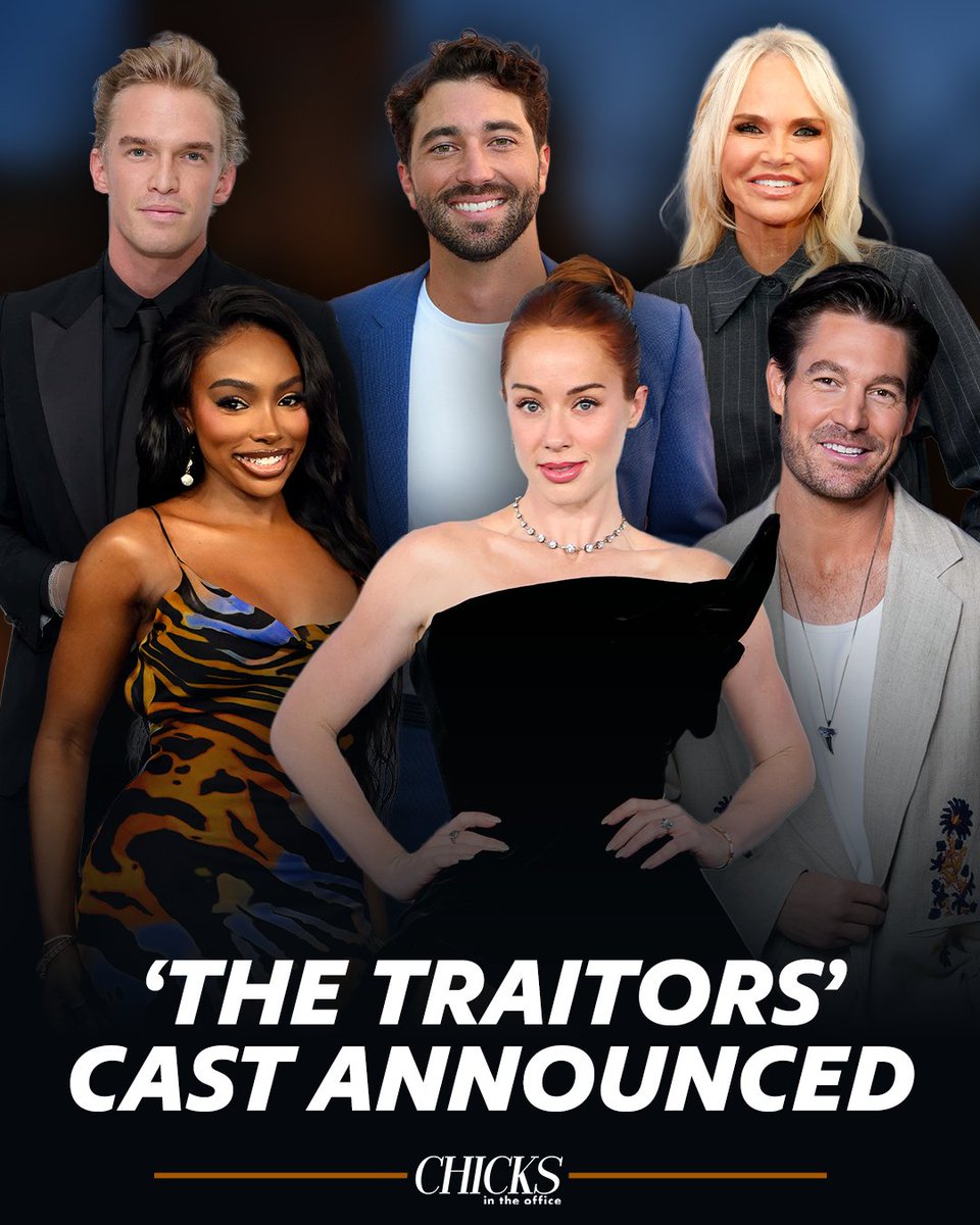 ChicksInTheOff's tweet photo. 'THE TRAITORS' CAST HAS BEEN ANNOUNCED! https://t.co/S7cK45NtGD