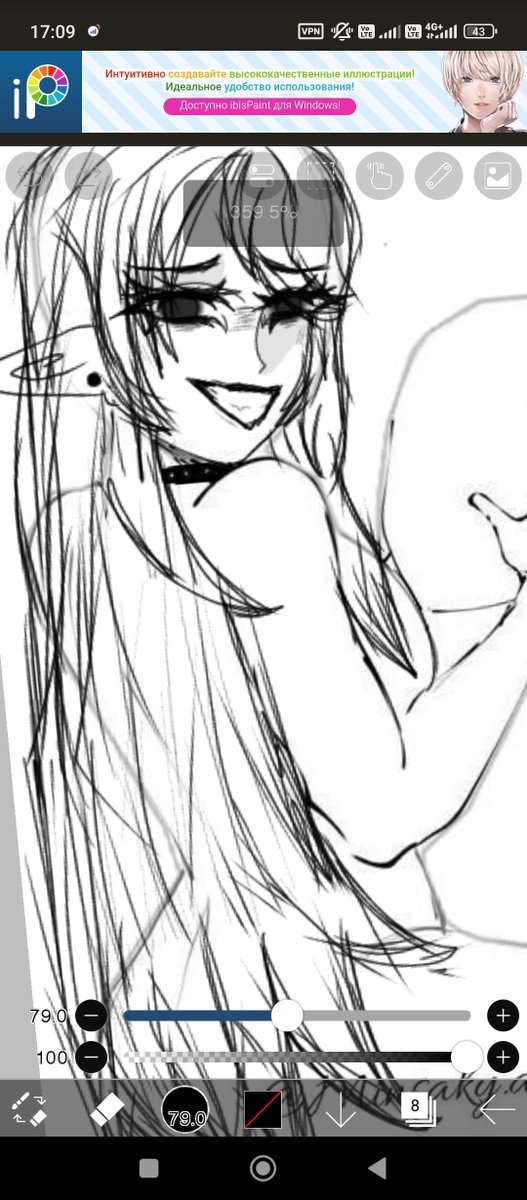 EvaPlaki's tweet photo. I'm really trying to learn how to draw well 🖤
#Sketch https://t.co/2aUc2nfkXV