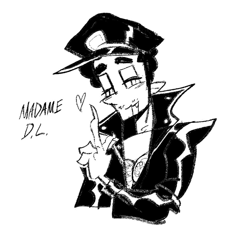 notqueerenough's tweet photo. These are my ocs madame dl and her gimp https://t.co/QDDVtNSn4B