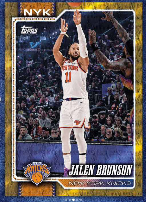 CardPurchaser's tweet photo. Topps instagram just posted these 2026-27 Topps Flagship Basketball previews. Scheduled for pre-order September 22 https://t.co/HUr0L7p2Im