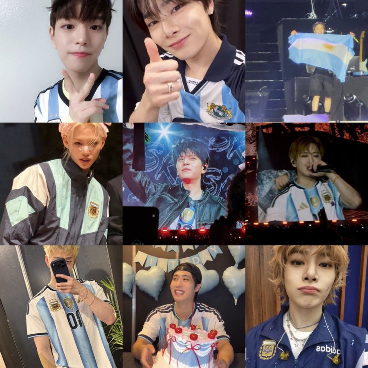 m4r7_ina's tweet photo. desde el mundial tenemos a todo el mundo tratándonos de xenófobos y racistas e intentando volver la palabra argentino un insulto, a ellos no les importó y usaron nuestra camiseta y flamearon nuestra bandera, como no los vamos a amar y estar eternamente agradecidos? https://t.co/1eUhwJSXOk