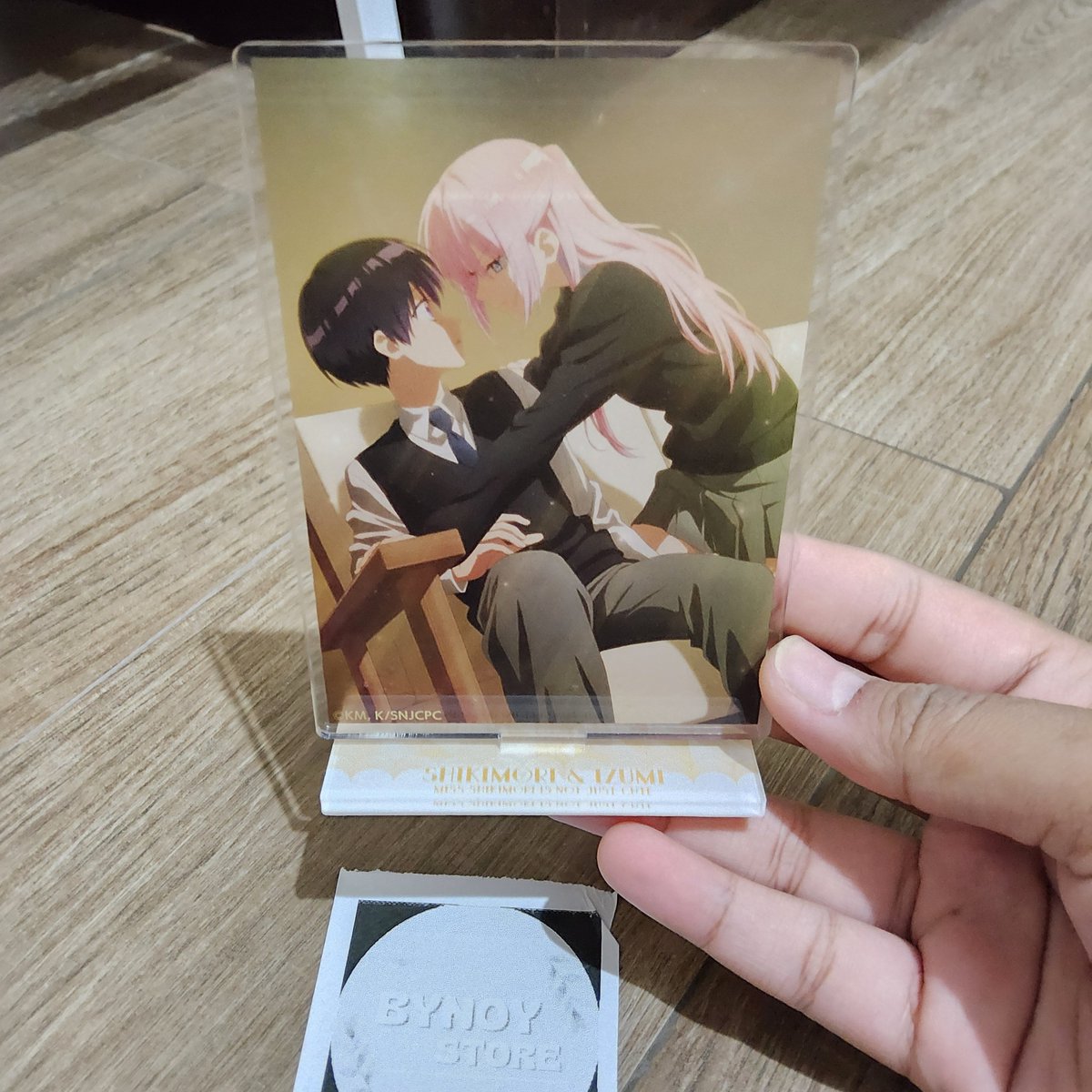 bynoystore's tweet photo. Wts Acrylic Stand shikimori Izumi 
- 100k https://t.co/o53XU6URHT