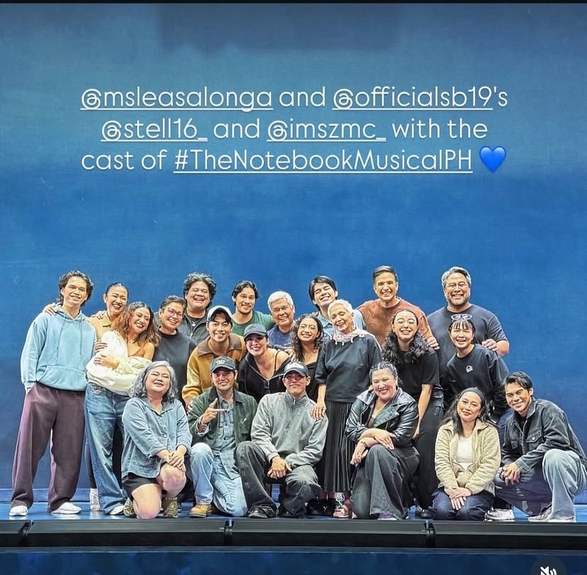 krstnrrae's tweet photo. Pablo and Stell with Ms. Carla Laforteza, Ms. Lea Salonga, and The Notebook Musical cast. 🥹

🔗 https://t.co/KPaJR1xCND

@imszmc @stellajero_ https://t.co/nl9CEGltyI