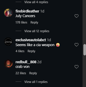 Mrdevsol's tweet photo. VIDEO OF THIS GANGSTER CRAB GOT 23 MILLION VIEWS ON INSTAGRAM (DEXERTO just gave it a name)

THIS IS THE FUNNIEST AND CRAZIEST VIDEO I HAVE SEEN, THE CRAB KEEPS THE KNIFE AND IS JUST LIKE A GANGSTER FROM THE OLD DAYS

Dexerto made TWO POSTS about this crab

https://t.co/AYo6ypDcyB