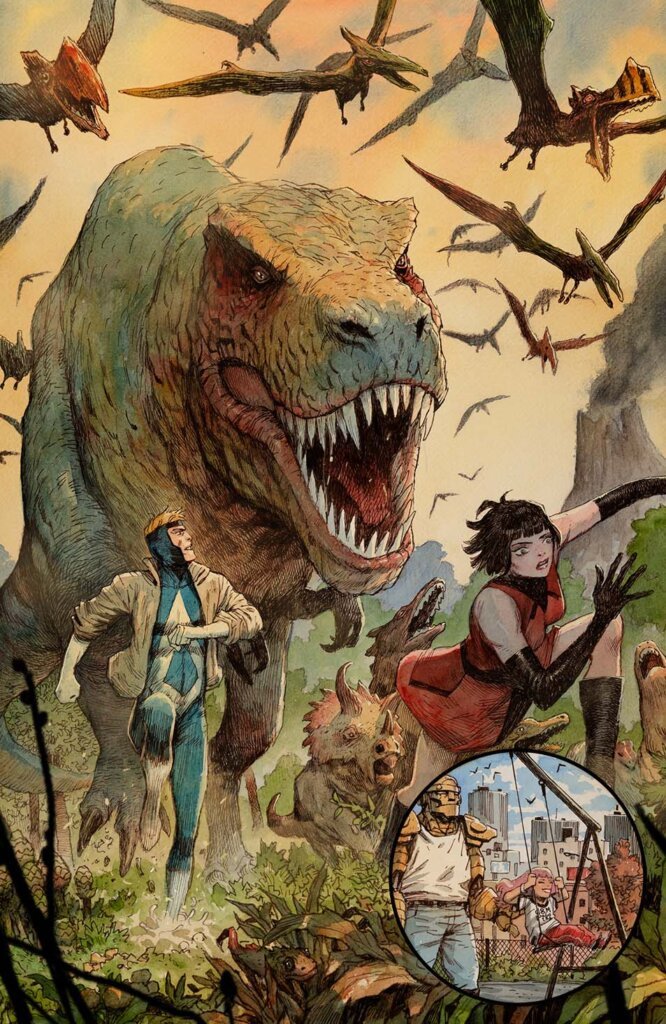 dcuworld's tweet photo. Animal Man joins the Doom Patrol??

-The Doom Patrol #4 https://t.co/8Q6RwRhC3q