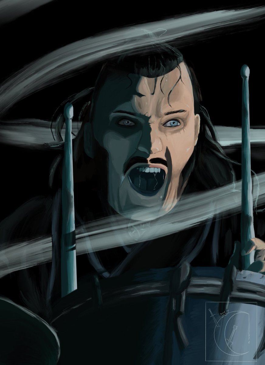 groovyashhell's tweet photo. Portrait study of John Alfredsson from Avatar. The only drummer ever.
-
#avatarmetal #avatarband #johnalfredsson https://t.co/qJXpkp1RTV
