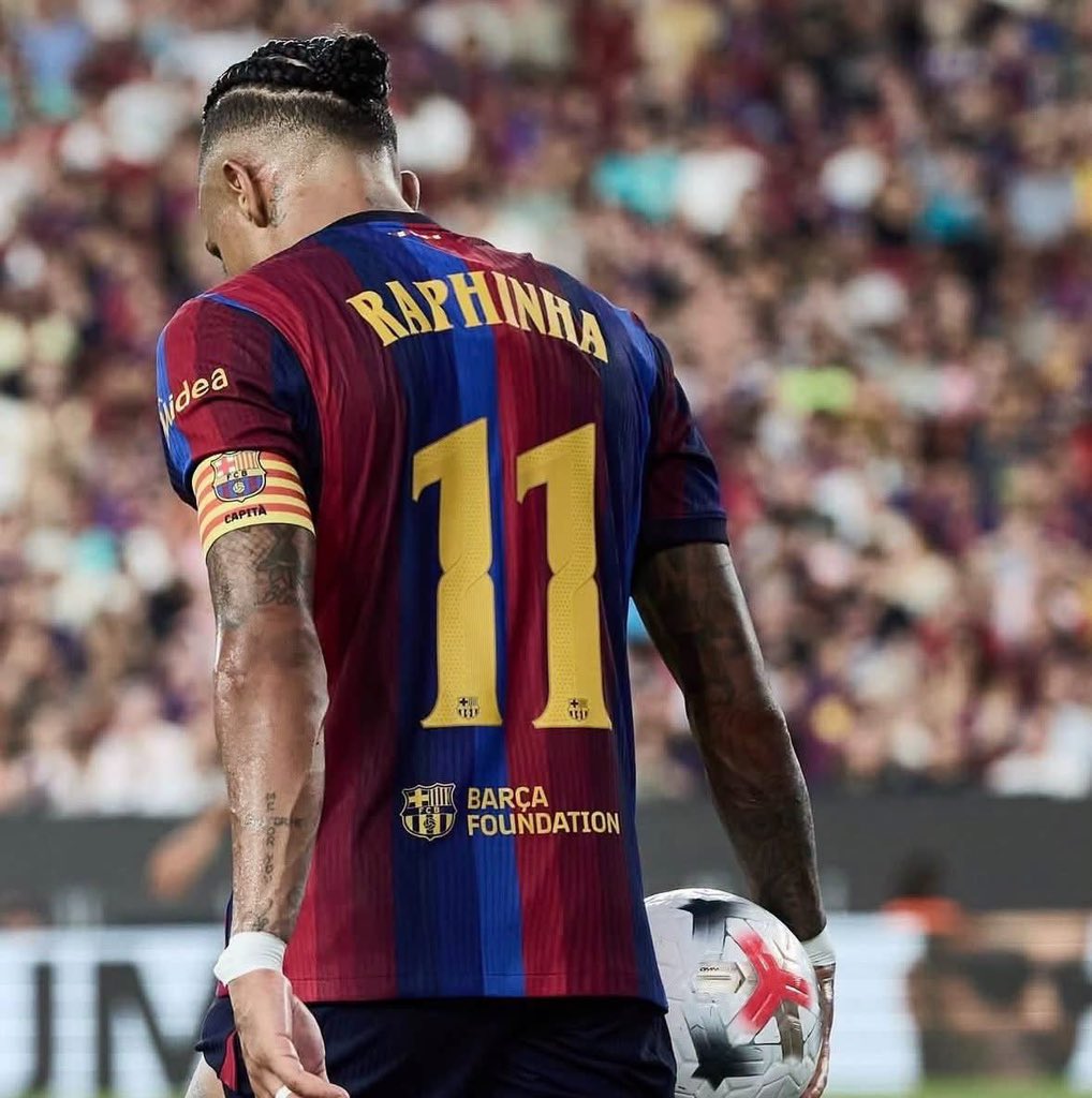 90minutes040's tweet photo. 🗣️ Raphinha : « Je compte renouveler et j’espère terminer ma carrière au Barça. » 🇧🇷💙❤️ https://t.co/QJ2Noj5xCC