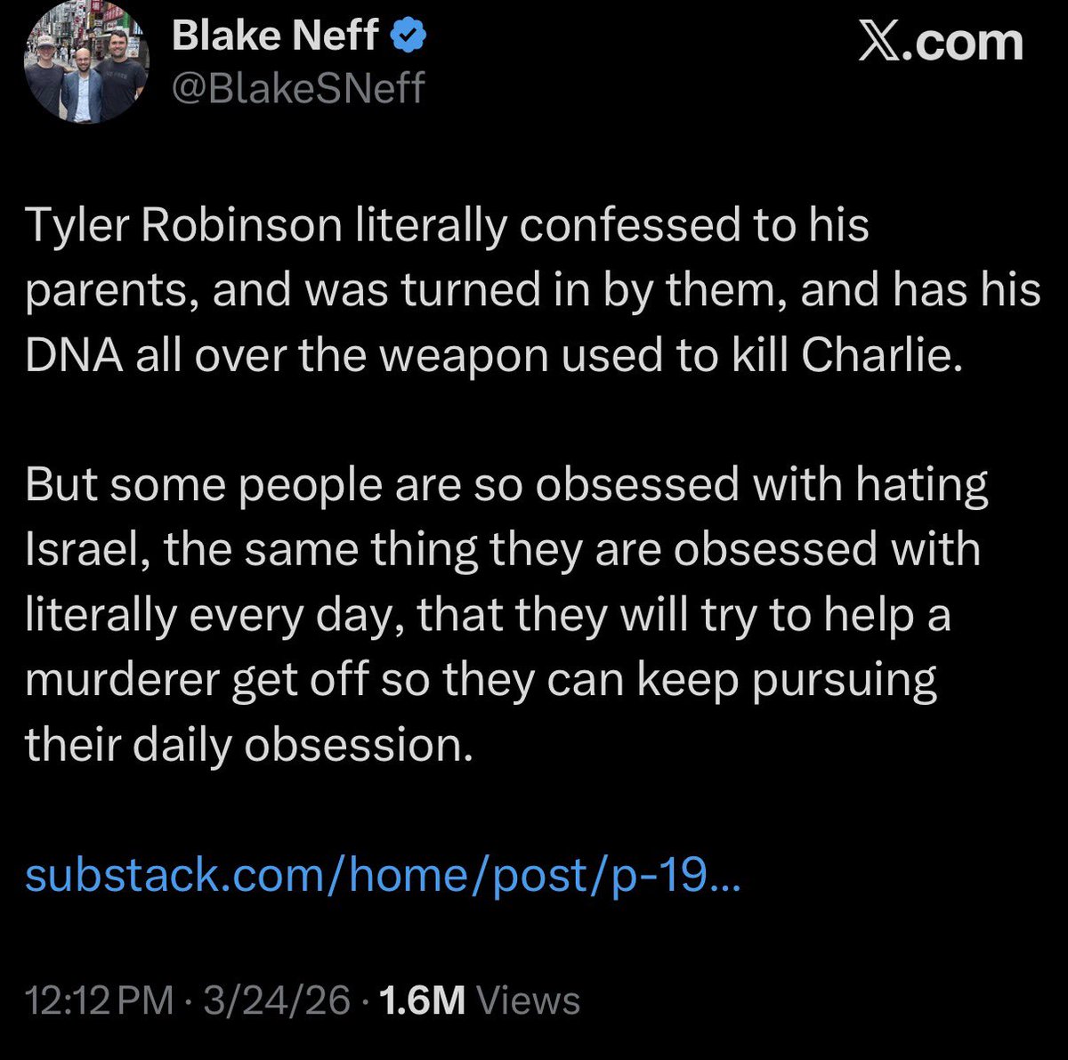 JSimm1776's tweet photo. @BlakeSNeff Who’s dishonest Blake? https://t.co/QCxDs5pLQA
