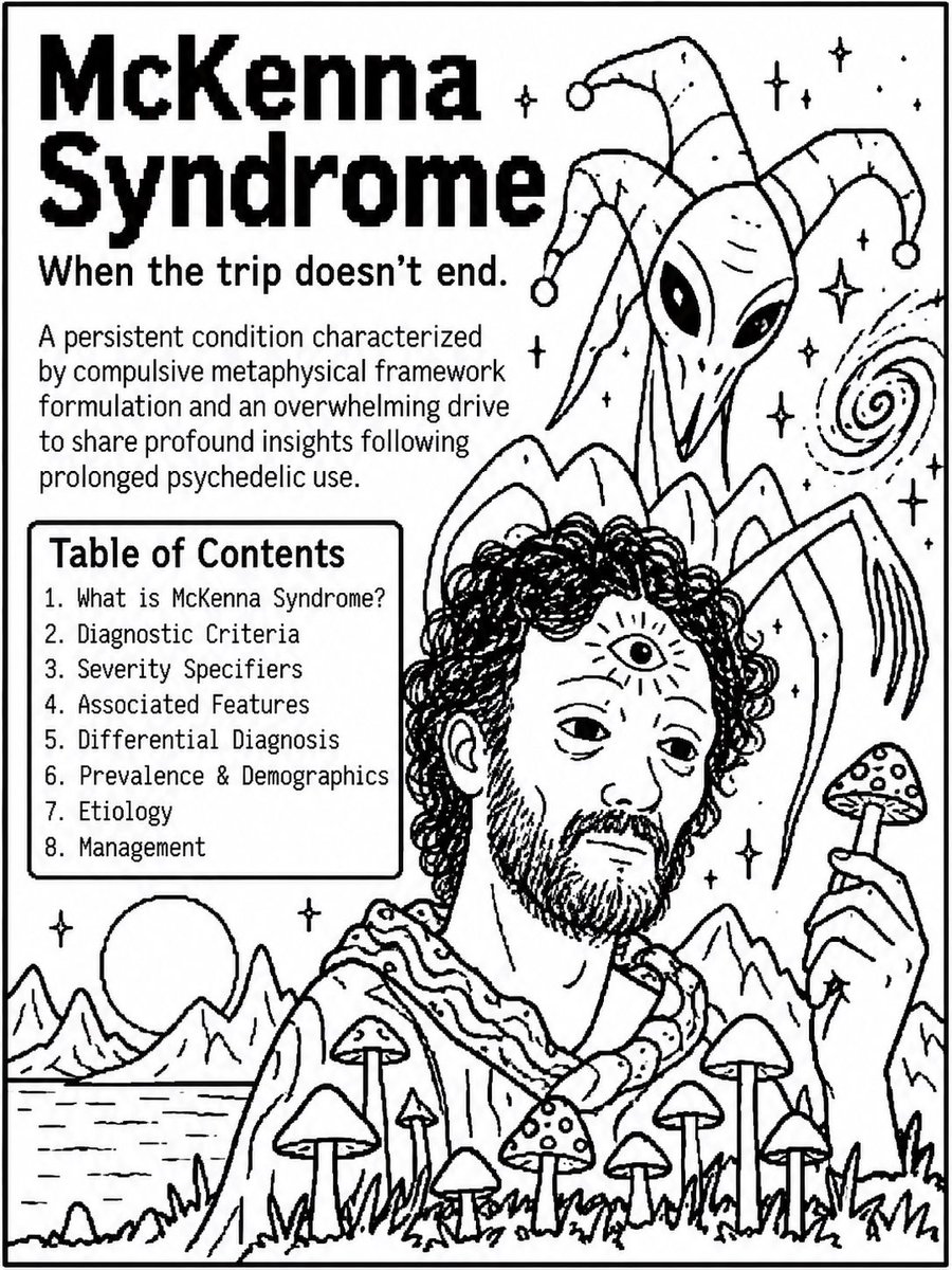 Josikinz's tweet photo. McKenna Syndrome is a serious and very real psychological disorder, endured by millions of people worldwide. Please educate yourself and learn to recognize the symptoms. https://t.co/OFDHGzmKrD