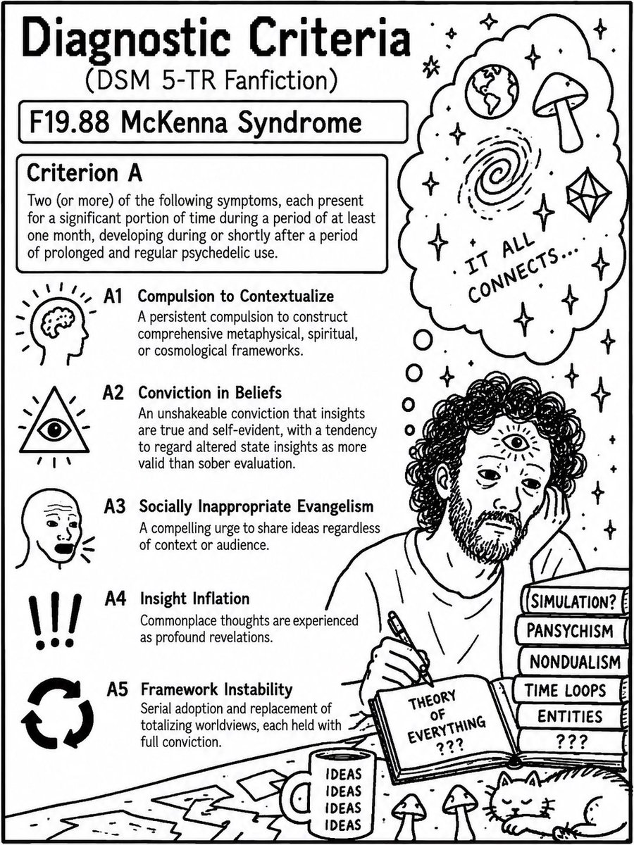 Josikinz's tweet photo. McKenna Syndrome is a serious and very real psychological disorder, endured by millions of people worldwide. Please educate yourself and learn to recognize the symptoms. https://t.co/OFDHGzmKrD
