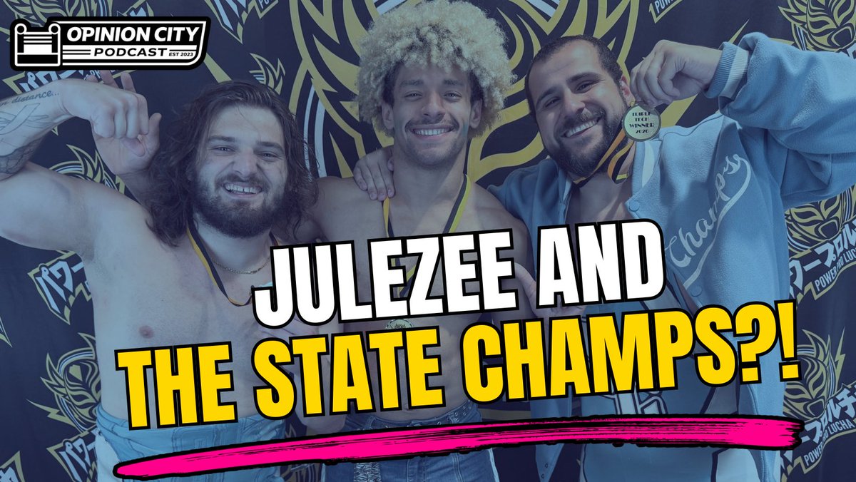 opinioncitypod's tweet photo. This week on Opinion City. . .
@SturdySal46, @DavidMosesPW and @ItsJulezee join us after their big win at Attack on Trios to talk about the weekend, winning the Triple Tech Tournament and what’s next.
Sunday at 3:30 PM EST on YouTube!
#OpinionCityPodcast #AttackOnTrios https://t.co/ZjBdOSin5K