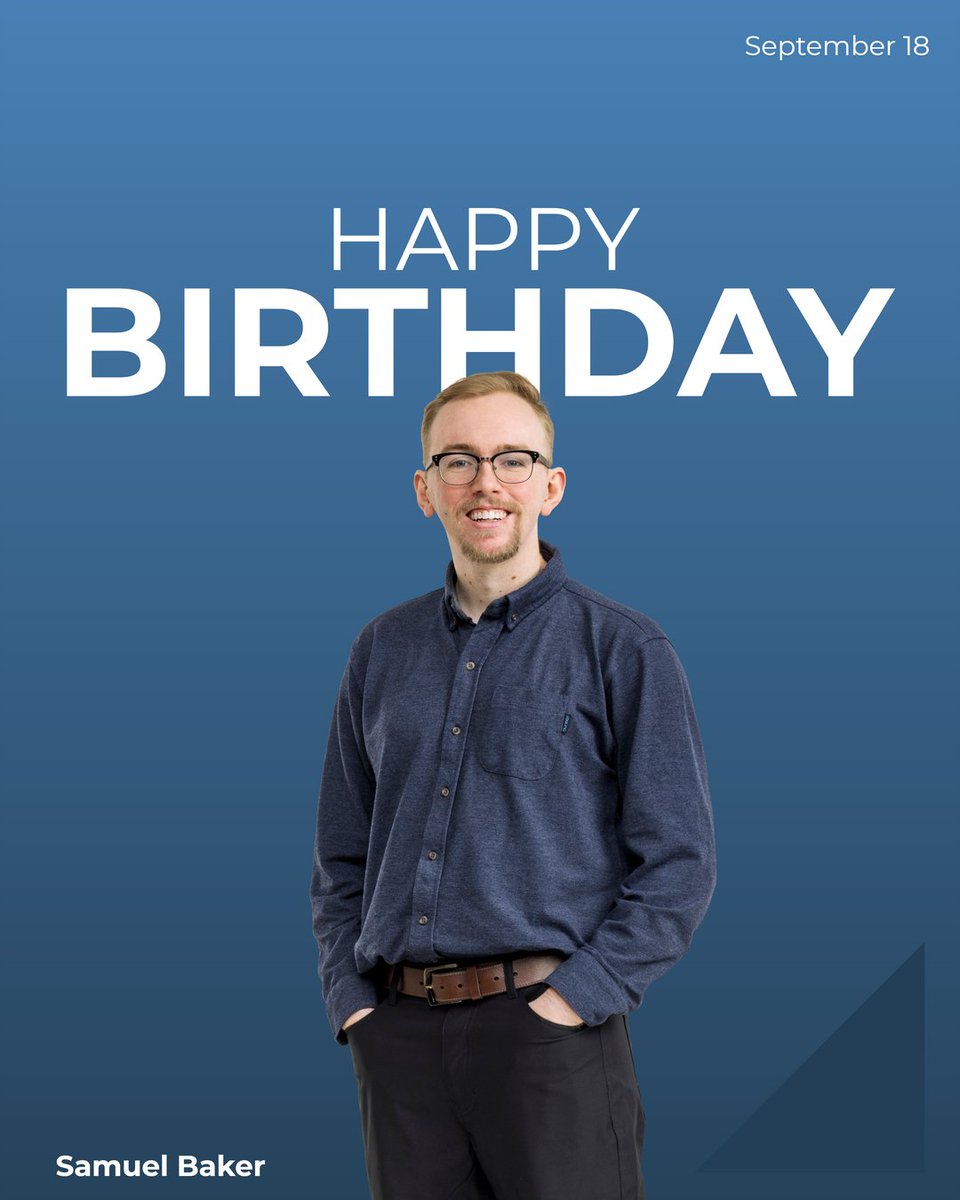 glidewell_pro's tweet photo. It’s Samuel’s birthday!

Today we’re celebrating Samuel and all he brings to the Glidewell team. We appreciate his hard work, great attitude, and the way he shows up each day.

Happy Birthday, Samuel! Hope it’s a great one! https://t.co/3KBnRpWwZb