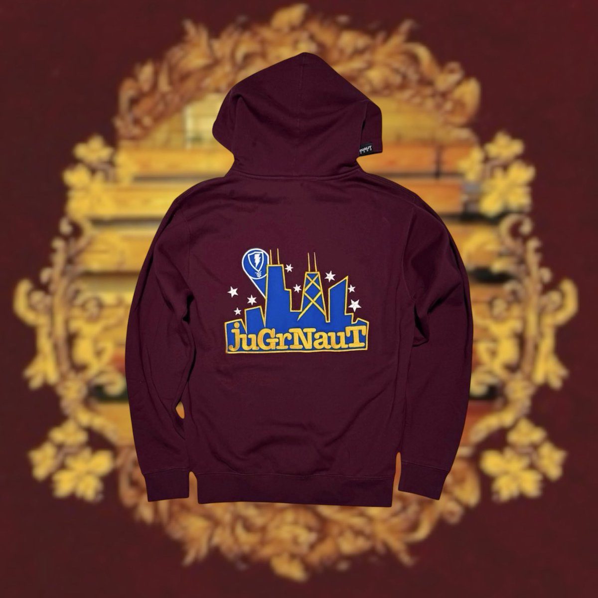 Jugrnaut's tweet photo. Super limited @jugrnaut College Dropout zip with embroidery and appliqué 

Now Available in-store and online 

https://t.co/fJ48kKgayC

#csws https://t.co/FVbtKQcRCM