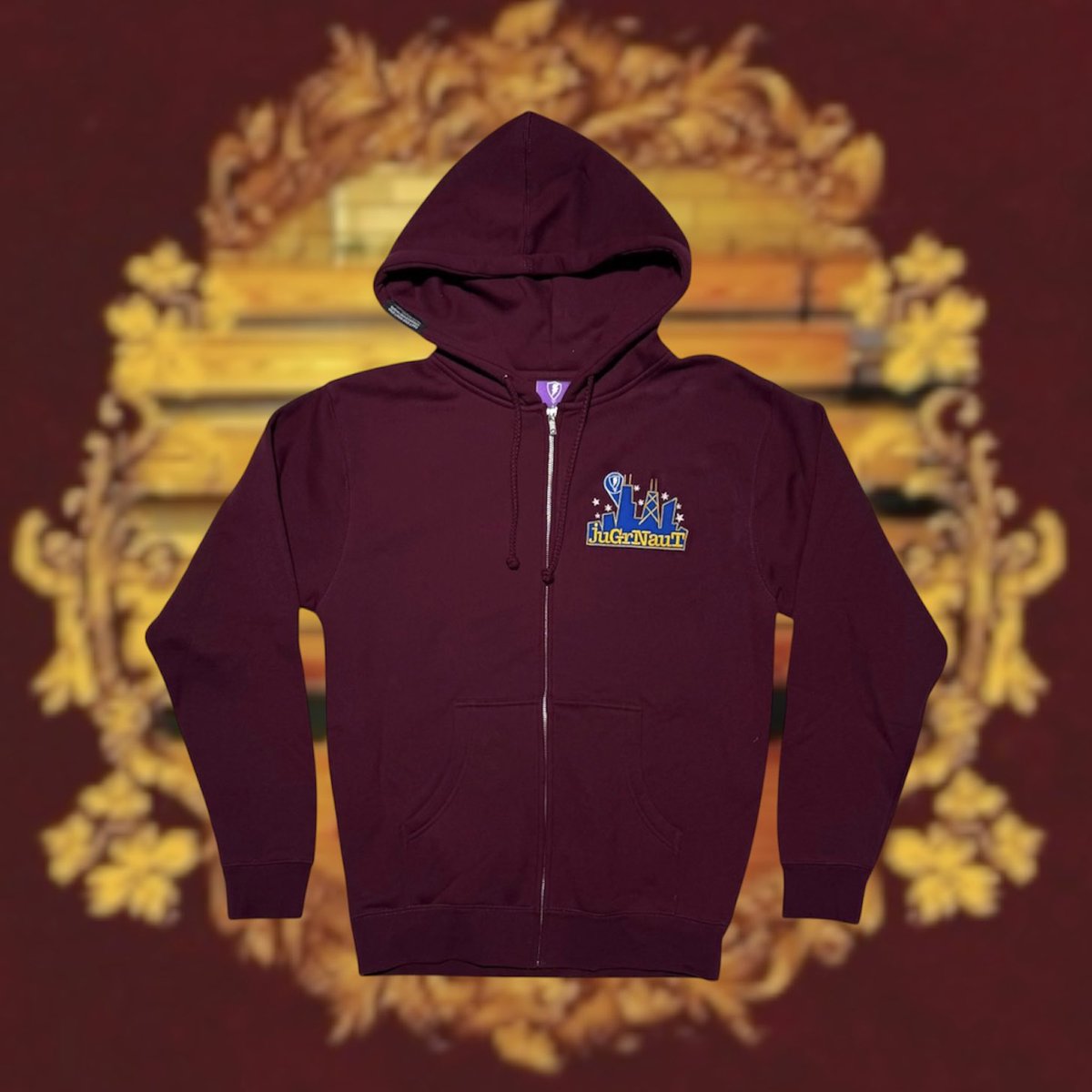 Jugrnaut's tweet photo. Super limited @jugrnaut College Dropout zip with embroidery and appliqué 

Now Available in-store and online 

https://t.co/fJ48kKgayC

#csws https://t.co/FVbtKQcRCM