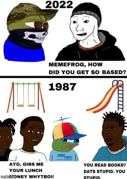 eonlicious's tweet photo. Sometimes i think about it and the nigga who made this was really 40+ https://t.co/shEJ6hUY6x
