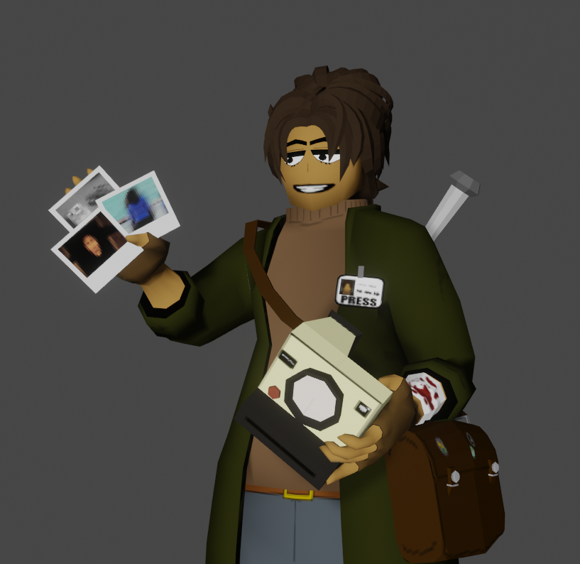 KazzySpazzy's tweet photo. Model is done, I decided to give them meshed eyes instead of what I originally planned
What I need to:
- Setup unity stuff
- Give them a name
#Blender3D #Blender #VRChatSpookality #Spookality2026 #VRC #VRChat https://t.co/OuZ64yhCl8