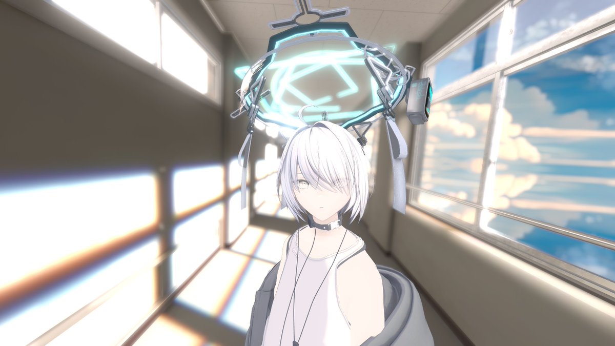 VRCharasan's tweet photo. テスターさせていただいたヘイローの製品版が出たぞ～～～！！デザがマジでいいので激おすすめです https://t.co/SgF1zviXoJ