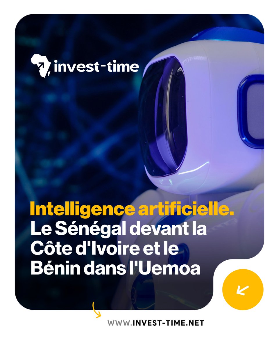 investtime24's tweet photo. Il obtient un score de 46,10 et passe devant le Bénin et la Côte d’Ivoire. Cependant, au niveau mondial, il occupe la 97ᵉ place
𝑬𝒏 𝒔𝒂𝒗𝒐𝒊𝒓 𝒑𝒍𝒖𝒔 📷 https://t.co/xUj5x2YSgu
#InvestTime #Sénégal #TIC https://t.co/LjQ2kd9aOm