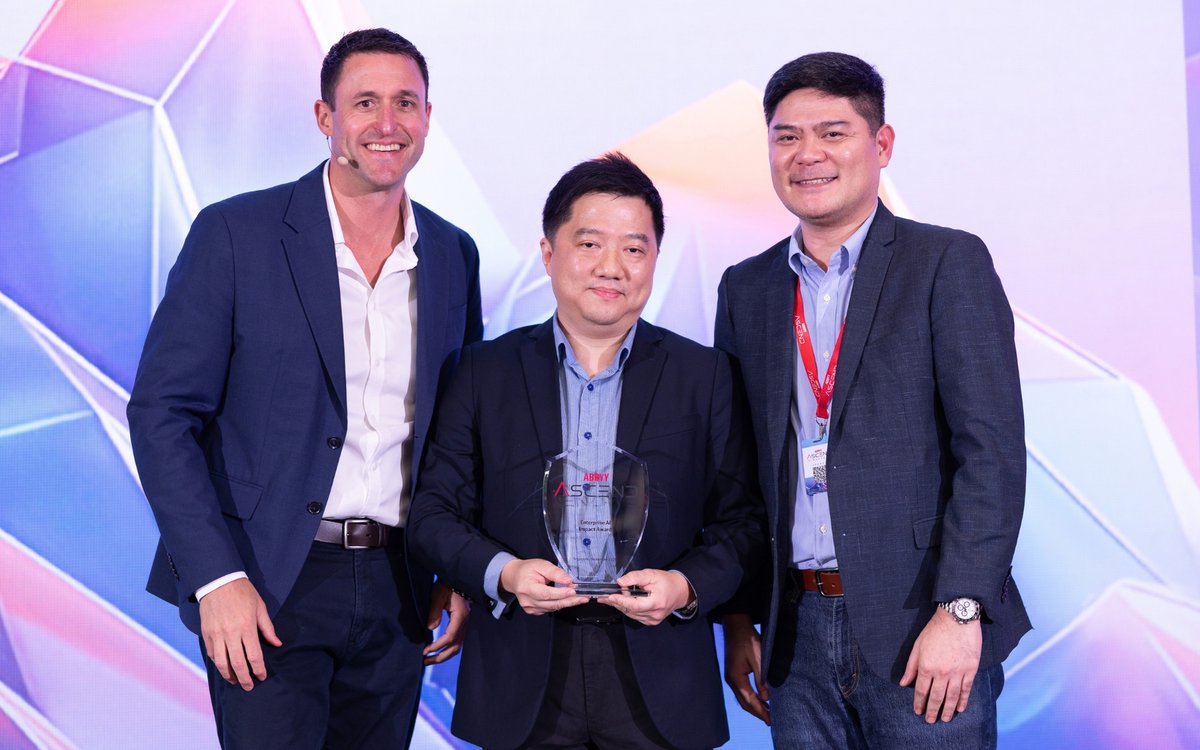 ABBYY_Software's tweet photo. Singapore, that’s a wrap!

ABBYY Ascend Singapore brought together AI leaders, technologists, customers, and partners for a day of conversations around one key theme: turning complexity into clarity, and AI potential into real-world results.

From #DocumentAI and agentic automation and safe, scalable AI, we enjoyed the exchange of ideas, insights, and connections.  

Thanks to everyone who joined us! 🙌

Want to keep exploring what’s possible with ABBYY’s purpose-built AI solutions? Share a bit about your project: https://t.co/dhLHBTUB2E  

#DocumentAI #ProcessIntelligence #EnterpriseAI #GenerativeAI