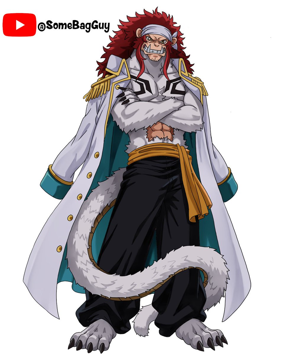 someguy944's tweet photo. Bleach Shinigami and One Piece marines, Renji as the zoan devil fruit use of ape ape fruit model nue, mythical zoan type. 

if you missed the video check it out on my youtube https://t.co/E2GK5JTy3D
